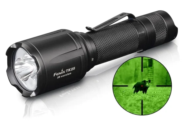 FENIX TK25 IR FLASHLIGHT WITH INFRARED ILLUMINATOR
